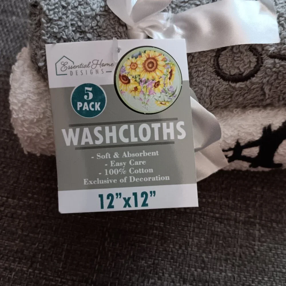 Decorative Washcloths (Set of 5)